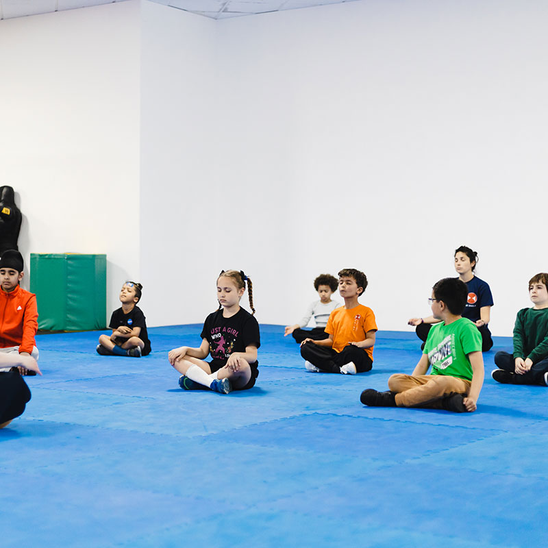 Children’s meditation Children's Kung Fu training at UK Shaolin